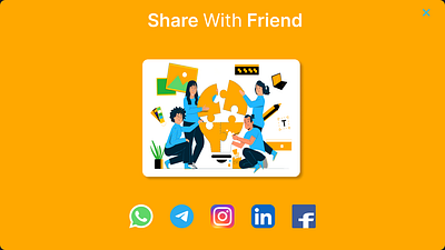 Social Share Challenge #010 dailyui graphic design ui