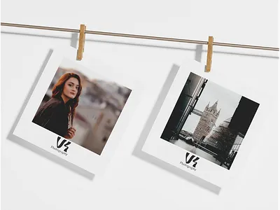 VINCENT PHOTOGRAPHY branding design graphic design illustration logo