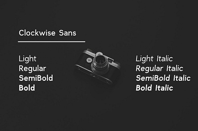 Clockwise Sans Serif Font display font elegant font font family ligature font logo font multiple weight font ornamental font otf font sans font sans serif font sans serif typeface sans typeface text fonts