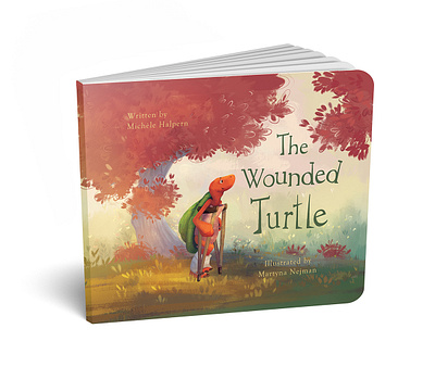 The Wounded Turtle X Martyna Nejman animals childrens book health picture book turtle