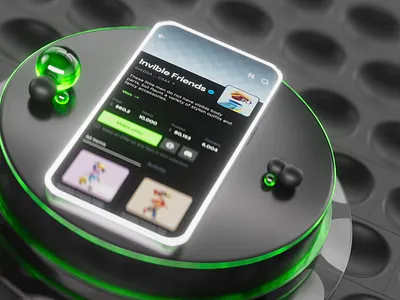 Looksrare: NFT card animation blockchain branding buy c4d card cards crypto cryptocurrency finance fintech looksrare motion graphics nft profile renua sell ui ux wallet