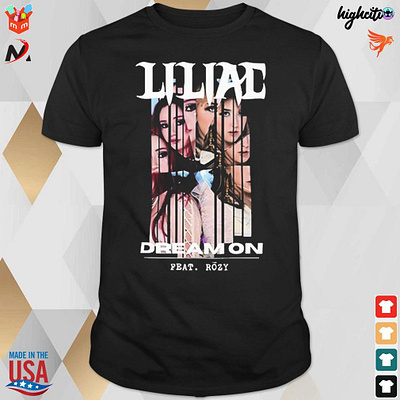 Official Liliac Band Dream On feat. Rozy t-shirt