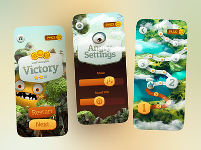 Gaming App Design design game app game ui gaming illustration ios kids game mobile mobile app product design trending app ui ux
