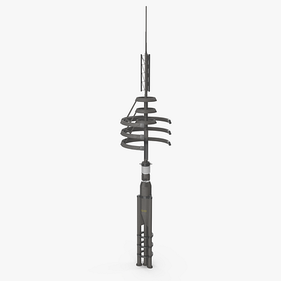 Antenna Tower 3D model 4g 5g aerial antenna base cell military mobile modile network radar receiver satellite sci fi scifi station tower transmitter wifi wireless