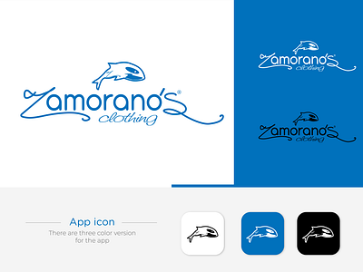 Zamorano's Clothing Logo | Casual Clothing logo | DesignoFly brand identity branding bright logo casual clothing casual clothing brand casual wear clothing logo designofly dolphin dolphin logo dolphin logo design logo modern logo seattle spanish usa zamorano zamorano logo zamoranos clothing zamorans