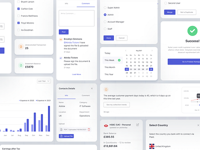 Friisbee - Fintech Web App app clean dashboard design finance illustration interface minimal modern product system tables ui ux web app web design website