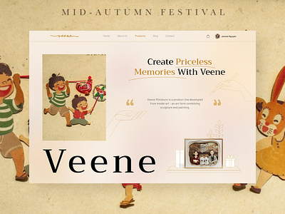 Vietnam Cultural Handicraft Website Design uiux website