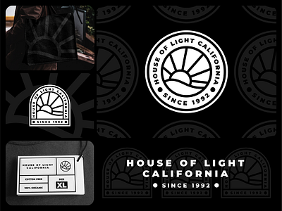 House of Light - Bento badge badge logo brand brand design branding california cartoon design graphic design house illustration light logo logo concept logo design minimalist modern nature vector