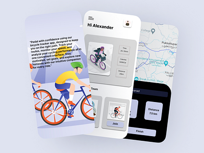 "Ride Smart: Your Ultimate Bicycle Tracker Companion!"