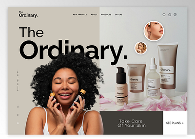 Skin Care Web for Ordinary 2024new 2024trendinguidesign branding ecommerceweb ecommercewebsite graphic design new newwebui ordinaryskincare productweb skincare skincareproducts trendingui ui uidesign uiux uxdesign webdesigns website webui