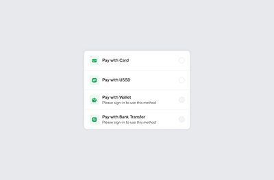 Payment Method Modal fintech fintech app mobile app modal modal design payment method payment modal ui ui design