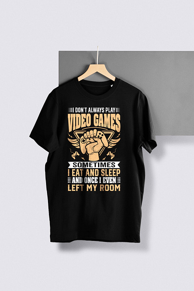 Gaming T-shirt Design custom gaming t shirt gaming design gaming t shirt gamingtshirt modern design modern t shirt design t shirt design t shirts typography t shirt design vintage design