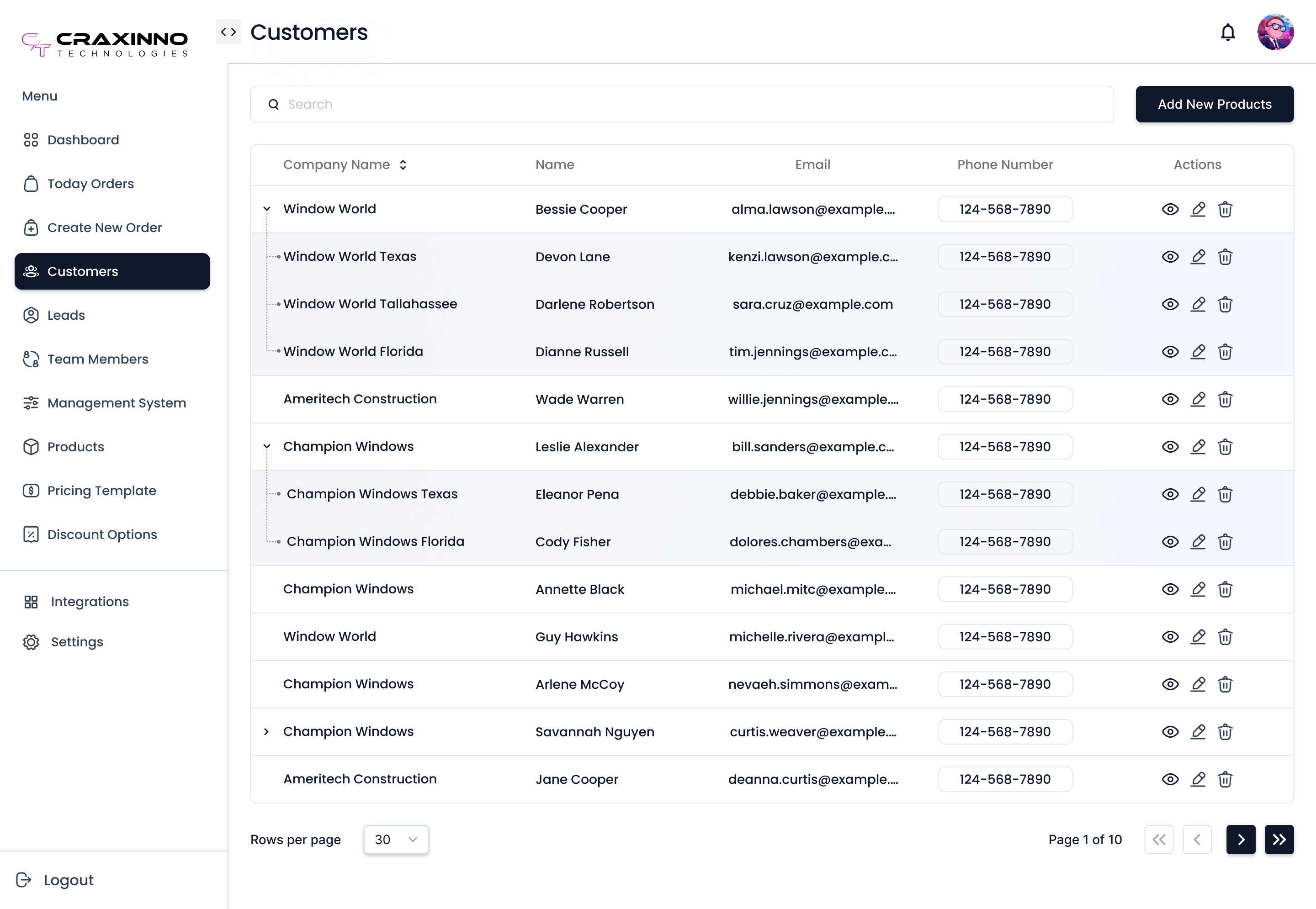 List View admin admin portal craxinno craxinnotechnologies design figma design graphic design list list view listing portal software development ui