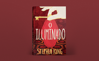 The Shining - Book Cover Illustration 2d illustration art book book cover drawing editorial graphic design illustration lettering typography