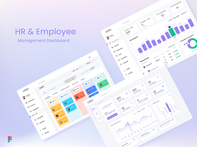 HR & Employee Management Dashboard dashboard dashboard design design hr human resource management ui ux