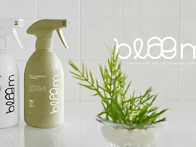 Bloooom | Cleaning Products Logo Design brand identity branding christian graphic design cleaning design graphic design logo logo design visual identity