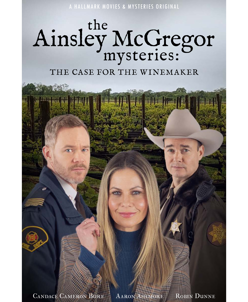 The Ainsley McGregor Mysteries - Movie Poster graphic design layout movie poster