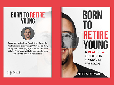 Born to Retire Young 3d mockup book book art book cover book cover art book cover design book cover mockup book design born to retire young ebook ebook cover epic bookcovers graphic design kindle book cover kindle cover minimalist book cover non fiction book cover paperback cover real estate book self help book cover