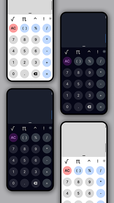 #Daily UI challenge Day 2 Calculator UI graphic design ui