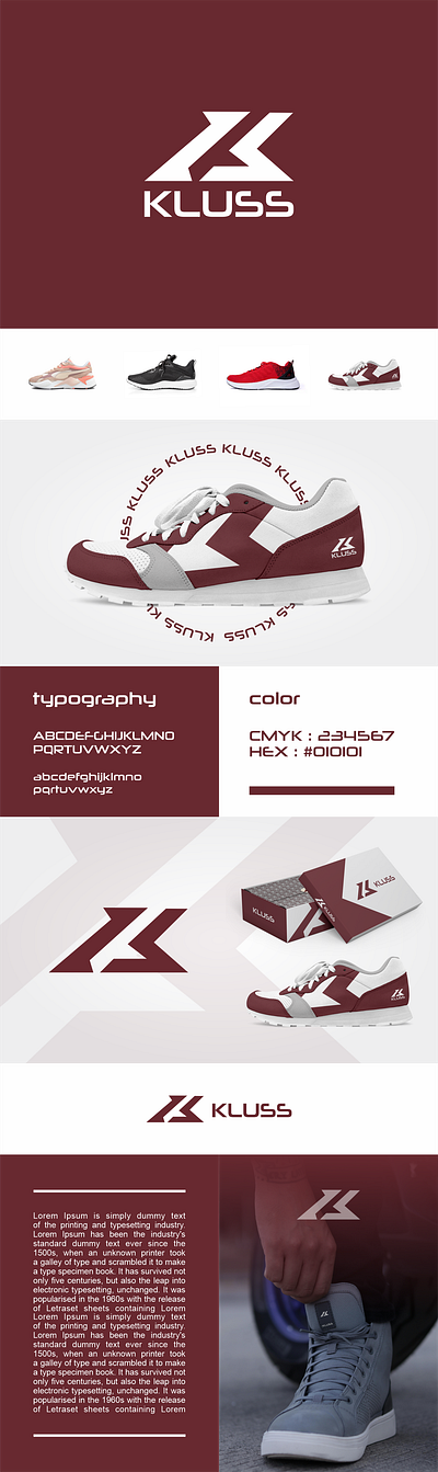 design for sneaker logo, packaging, and brandguide brand identity design design inspiration design packaging graphic design logo shoes logo sneaker brandguide sneaker design sneaker logo sneaker logo design sneaker packaging vector