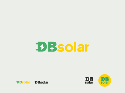 DBsolar - shop branding db electric logo solar