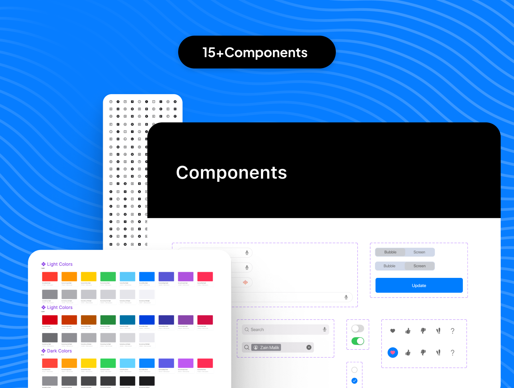 iMessage IOS UI Kit - Free by UI Ants on Dribbble