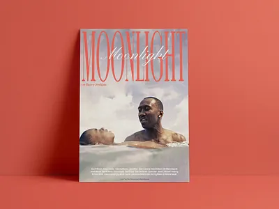 Movie Poster Design l Moonlight artwork barry jenkins branding design drama film film poster graphic design illustration lgbt mahershala ali moonlight movie movie poster photoshop poster poster design poster illustration print typography
