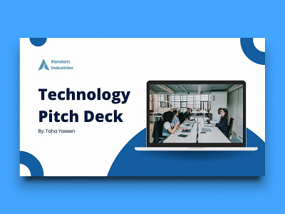 Pitch Deck Presentation Design branding graphic design pitch deck presentation