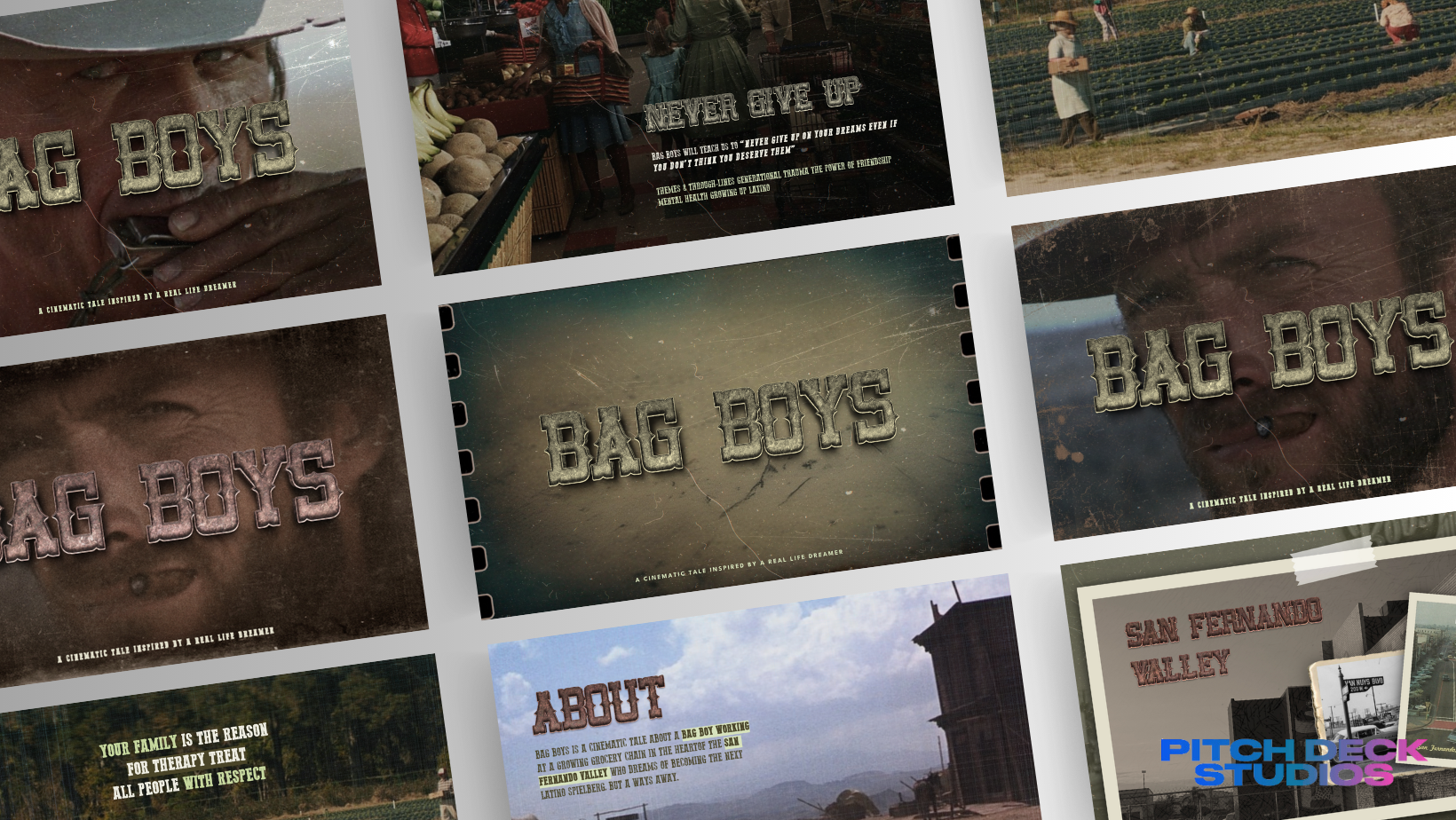 Example of Film Pitch Deck   Cinematic Style