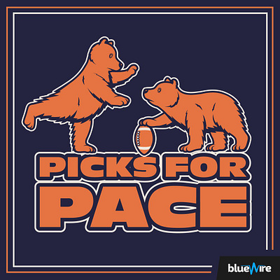 PICKS FOR PACE - PODCAST bears football graphic design illustration podcast sports