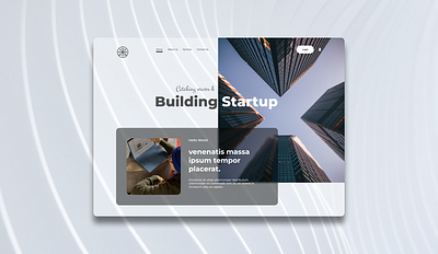 Landing page design for Company Website branding figms graphic design ui