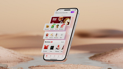 Snoonu Ultra App 3d app delivery desert logo motion graphics qatar snoonu ui