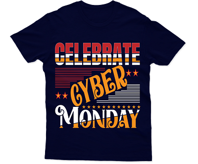 Cyber Monday T-Shirt abstrect back branding cloths cyber cyber monday cyber monday t shirt graphic design logo monday print t shirt trendy tshirts typography