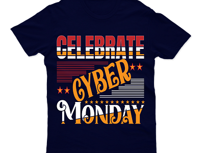 Cyber Monday T-Shirt abstrect back branding cloths cyber cyber monday cyber monday t shirt graphic design logo monday print t shirt trendy tshirts typography