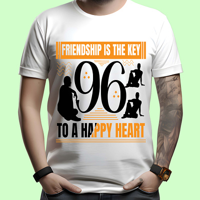 Friends Day T-Shirt friends friends day grapic t shirt text trendy tshirts typography