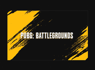 PUBG: A Mobile Game's Landing Page 3d animation black cg design game gamedev games gaming graphic design illustration landing motion motion graphics ui ux vector webdesign website yellow