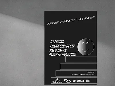 The Face Rave Techno Party Flyer & Poster evento marketing flyer flyer party graphic design marketing marketing digital marketing offline offline marketing party promo promo fiesta promo offline proo evento musica electronica publicidad publicidad offline