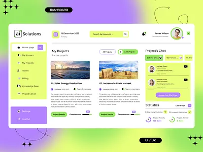 Task Management service app. AI solutions support. UI/UX design brand identity branding chat box dashboard dashboard design digital service app figma home page interface design management system app mobile app design modern product design task management trendy ui uiux user experience user interface web app design