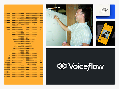 Voiceflow Rebrand + Case Study ai b2b brand identity branding branding agency case study focus lab identity design logo design logomark rebrand visual identity