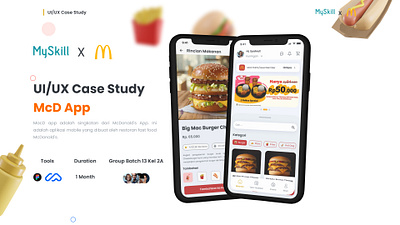 UI/UX Case Study - Redesign McD App app appdesign case study delivery design figma food maze mcd mcdapp mobileapp ui uidesign uiux uiuxcasestudy uiuxdesign user interface user interface design ux