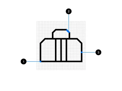 adidas Runtastic icon system, Bag icon adidas bag custom icons freelance grid icon icon designer icons outline icon runtastic sport stroke system