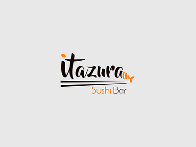 Itazura Sushi Bar design graphic design illustration logo