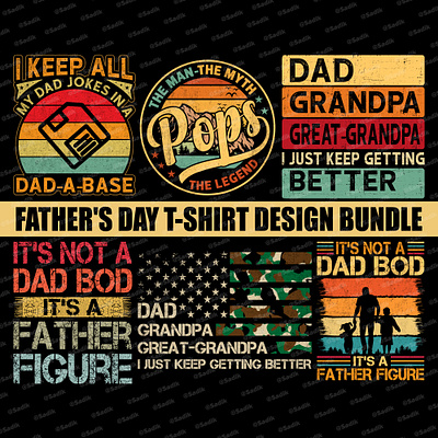 Father’s Day T-shirt design bundle bulk t shirt