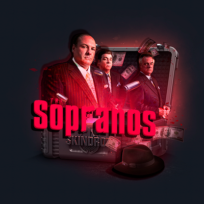 Sopranos Case betting cases casino csgo design gambling illustration logo opencase sopranos ui