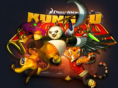 Kung Fu Panda Case betting cases casino csgo design gambling illustration kung fu panda logo opencase ui