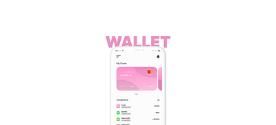 Wallet app app design ui ui design user interface ux visual design wallet