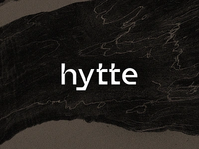 hytte branding collage design geometry layout pattern texture type