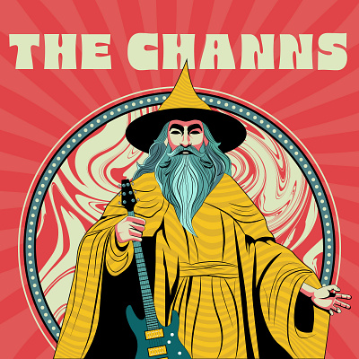 The Channs EP Cover art graphic design illustartion vector