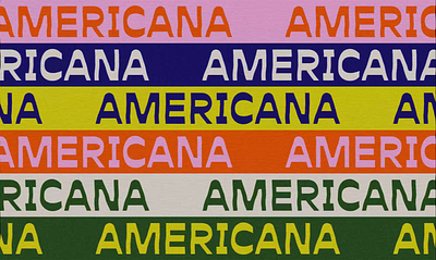 Americana Motor Hotel animation brand design branding design