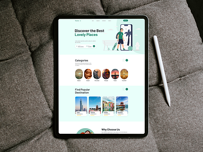 Travel Agency Website UI Design adventuretravel branding discovernewplaces exploretheworld illustration travelblog travelcommunity traveldestination travelinspiration traveltips travelwebsite ui uiux design uiuxdesign user interface ux vacationplanning wanderlust